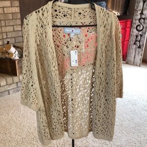 Avenue cardigan short sleeve